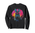 Rabbit Bunny Vaporwave Aesthetic Sweatshirt - Streetwear Style Men Women - T-Shirt, Sweatshirt, Hoodie