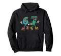 80S Inspired Roller Skating 6 7 Fun Hoodie - Novelty Apparel for Adults - T-Shirt, Sweatshirt, Hoodie