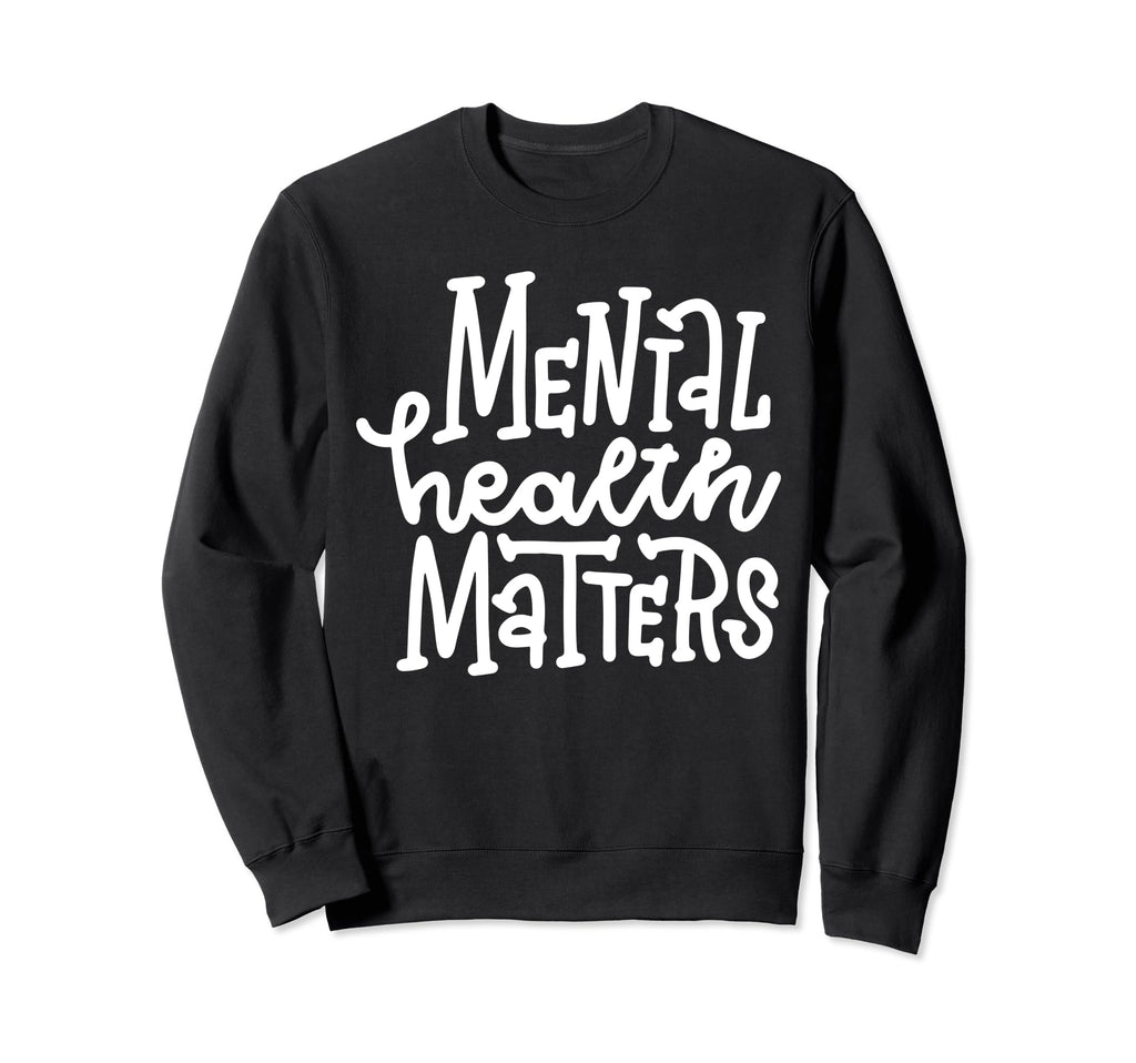 Mental Health Awareness Ribbon Items Sweatshirt - Novelty Apparel Unisex - T-Shirt, Sweatshirt, Hoodie