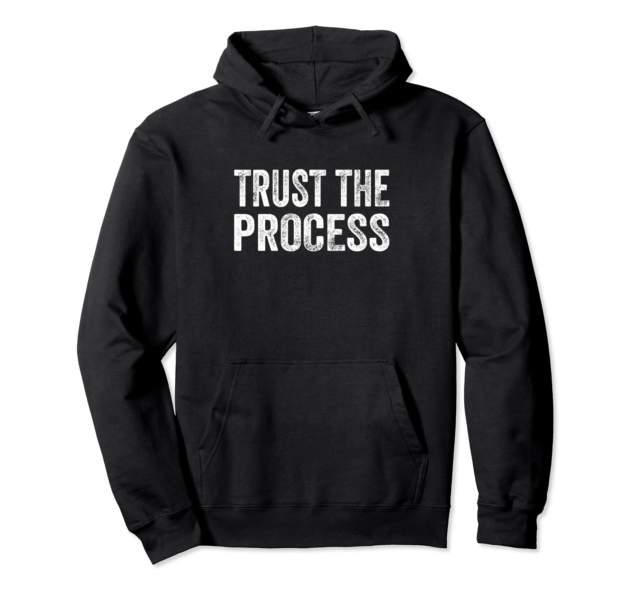 Positive Self Care Yoga Fitness Trust Hoodie - Novelty Apparel for Adults - T-Shirt, Sweatshirt, Hoodie