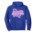 Antisocial Butterfly Funny Social Hoodie - Custom Art Print for Adults - T-Shirt, Sweatshirt, Hoodie