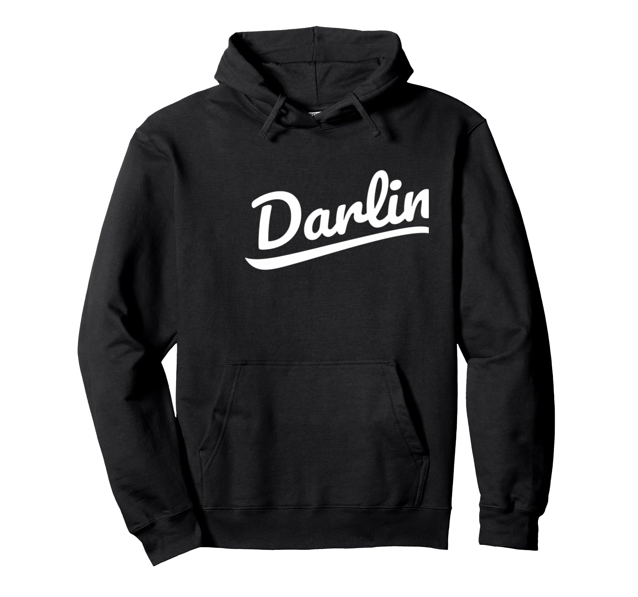 Darlin Western Script Cowboy Hoodie - Trendy Graphic for Adults - T-Shirt, Sweatshirt, Hoodie