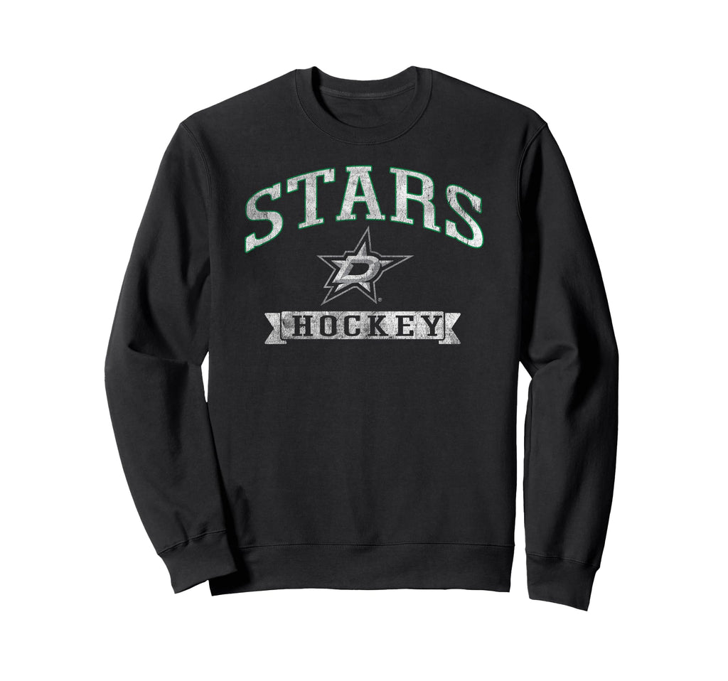 Dallas Stars Hockey Black Officially Sweatshirt - Novelty Apparel Unisex - T-Shirt, Sweatshirt, Hoodie
