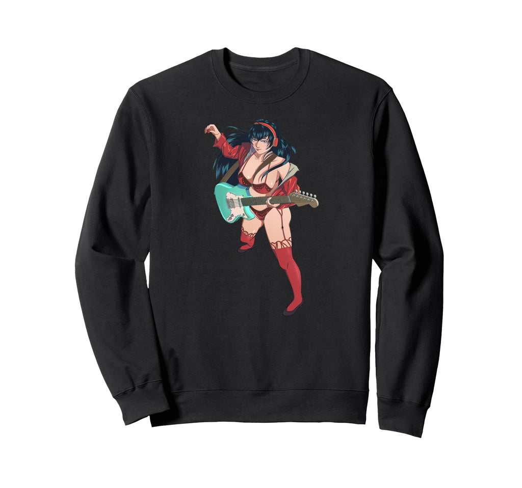 Sexy Rock N Roll Pin Up Bikini Sweatshirt - Streetwear Style Men Women - T-Shirt, Sweatshirt, Hoodie