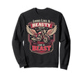 Motorcycle Biker Female Looks Sweatshirt - Trendy Graphic for Adults - T-Shirt, Sweatshirt, Hoodie