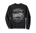 Born 1979 Motorcycle Bikers Riders Sweatshirt - Minimalist Print Men Women - T-Shirt, Sweatshirt, Hoodie