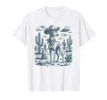 Italian Greyhound Cowboy Ufo Whippet T-Shirt - Minimalist Print Unisex - T-Shirt, Sweatshirt, Hoodie