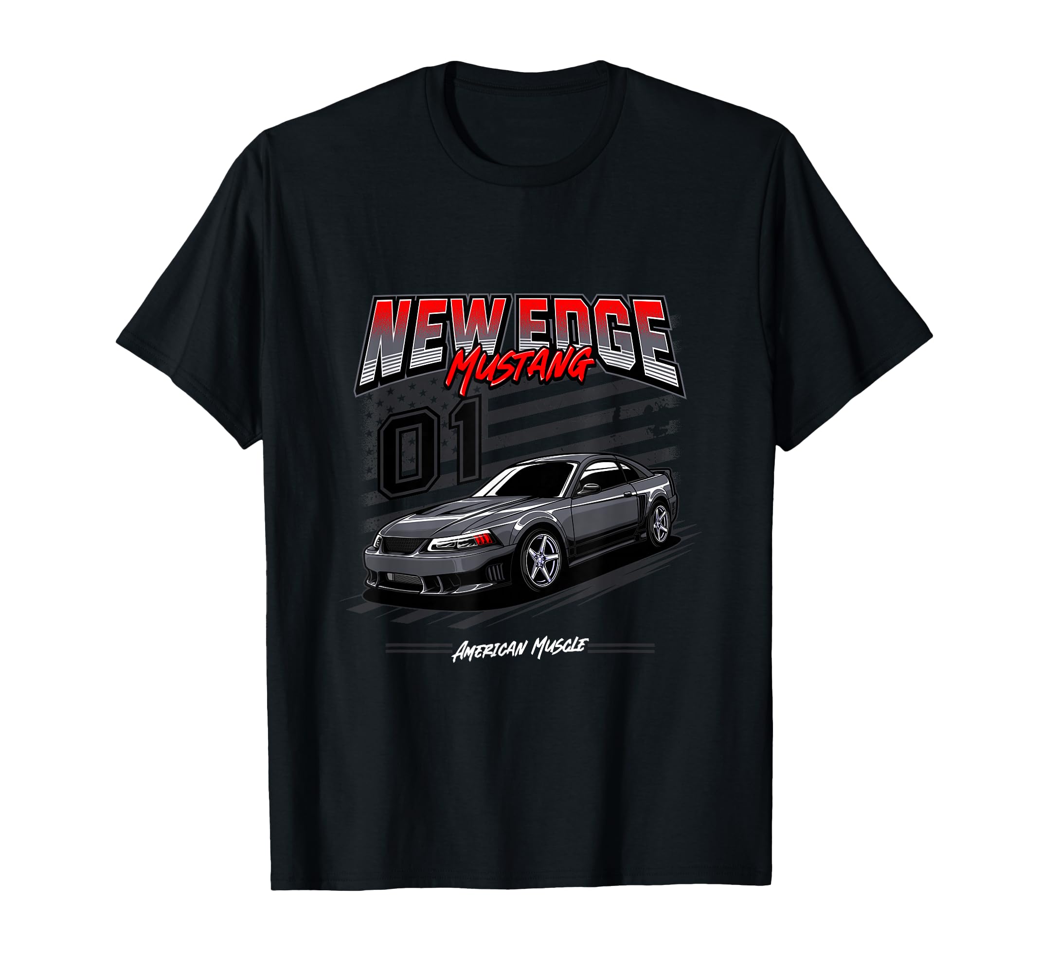 American Muscle Car New Edge T-Shirt - Casual Everyday Wear Men Women - T-Shirt, Sweatshirt, Hoodie