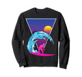 Waves Ocean Surfer Watersport Sunset Sweatshirt - Streetwear Style Unisex - T-Shirt, Sweatshirt, Hoodie