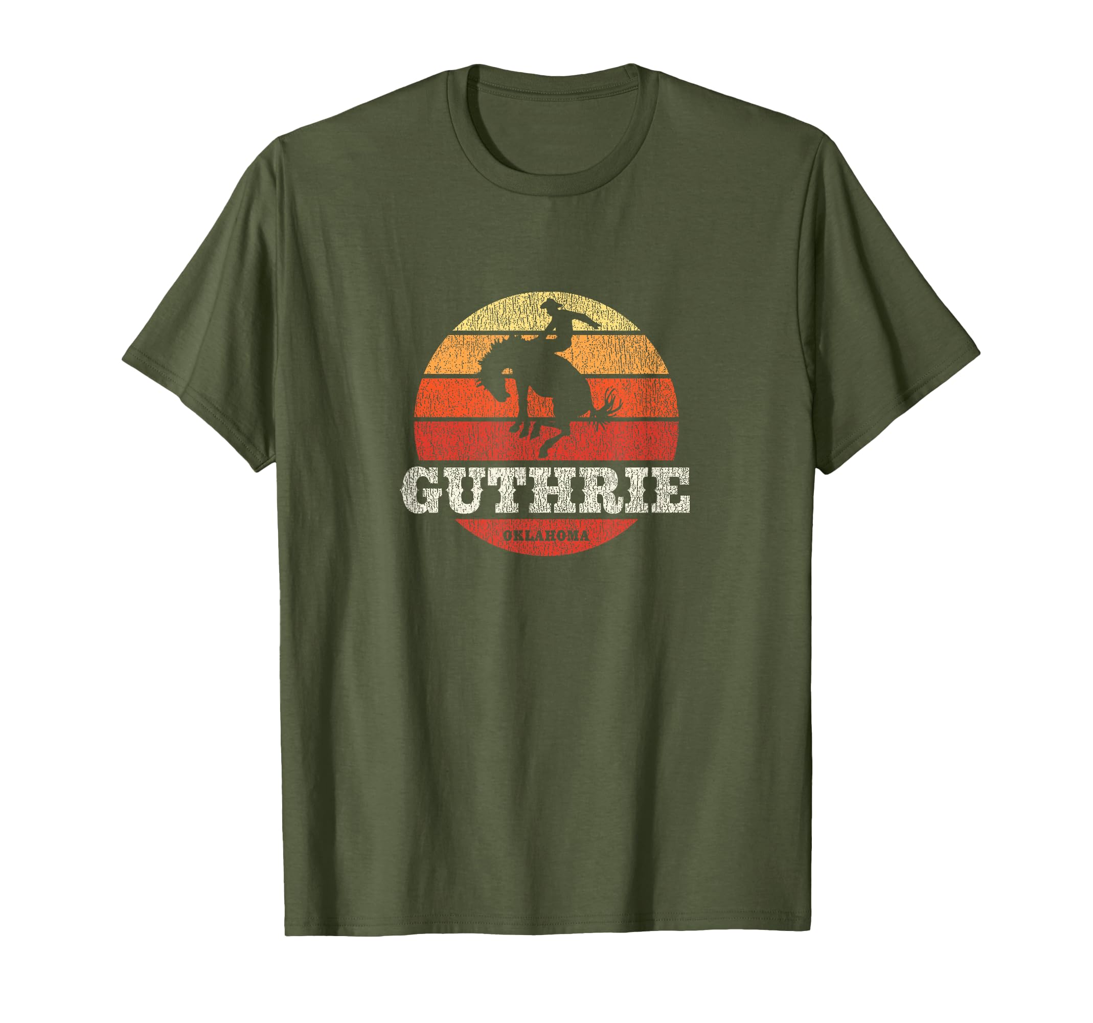 Guthrie Ok Country Western T-Shirt - Minimalist Print Men Women - T-Shirt, Sweatshirt, Hoodie