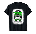 End Stigma Messy Bun Mental Health T-Shirt - Trendy Graphic for Adults - T-Shirt, Sweatshirt, Hoodie