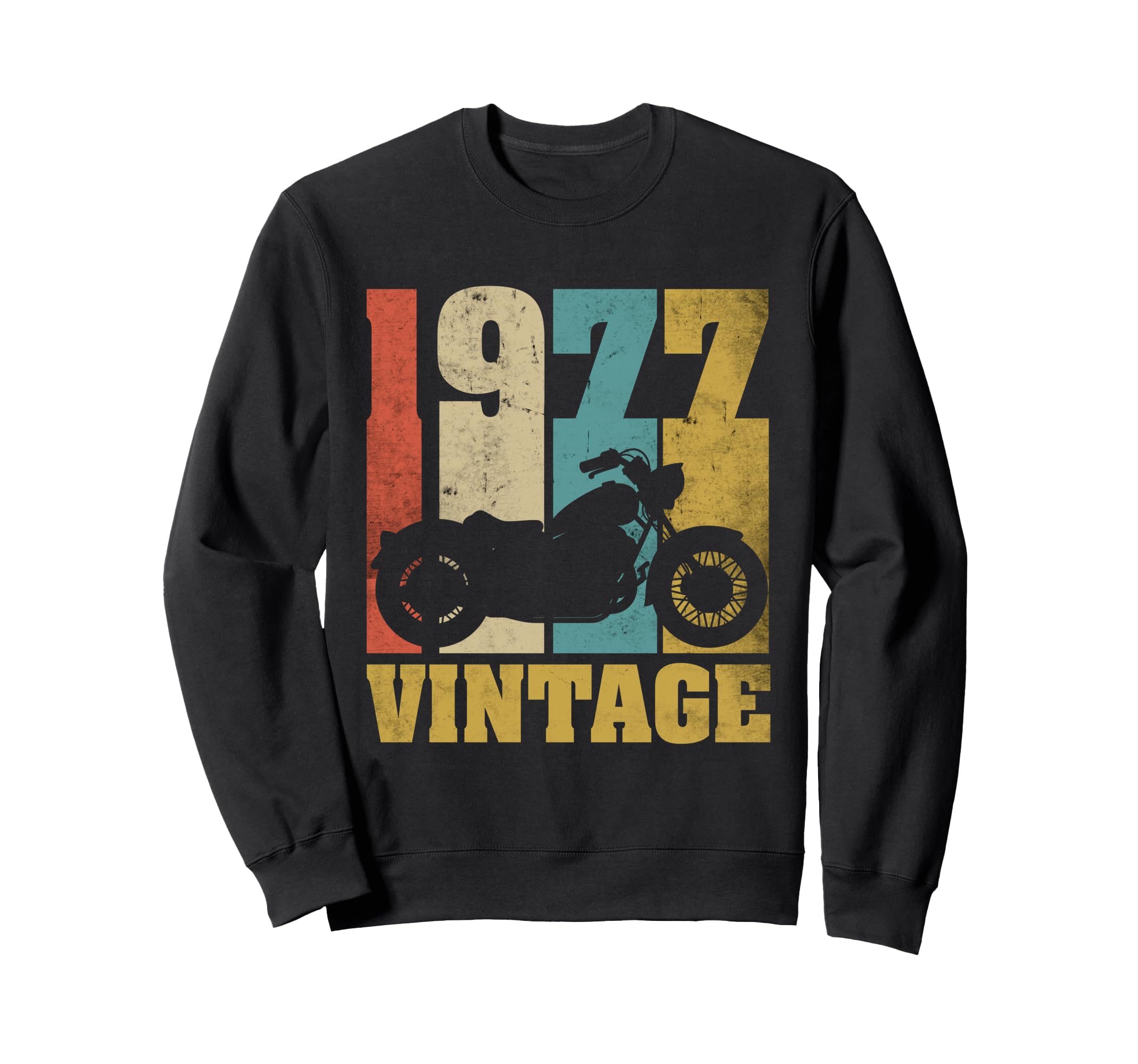 49Th Birthday Biker Dad Father Sweatshirt - Unique Graphic for Adults - T-Shirt, Sweatshirt, Hoodie