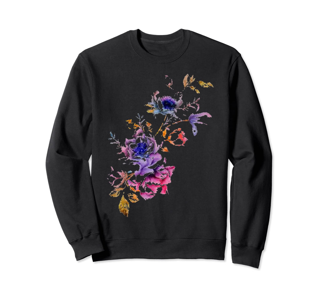 Floral Art 1 Grayboy Designs Sweatshirt - Streetwear Style Men Women - T-Shirt, Sweatshirt, Hoodie
