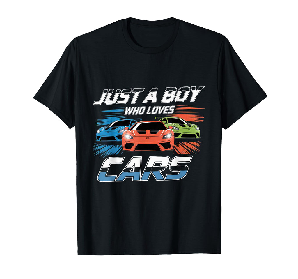 Just Who Loves Cars Ride Supercar Lovers T-Shirt - Minimalist Print Unisex - T-Shirt, Sweatshirt, Hoodie