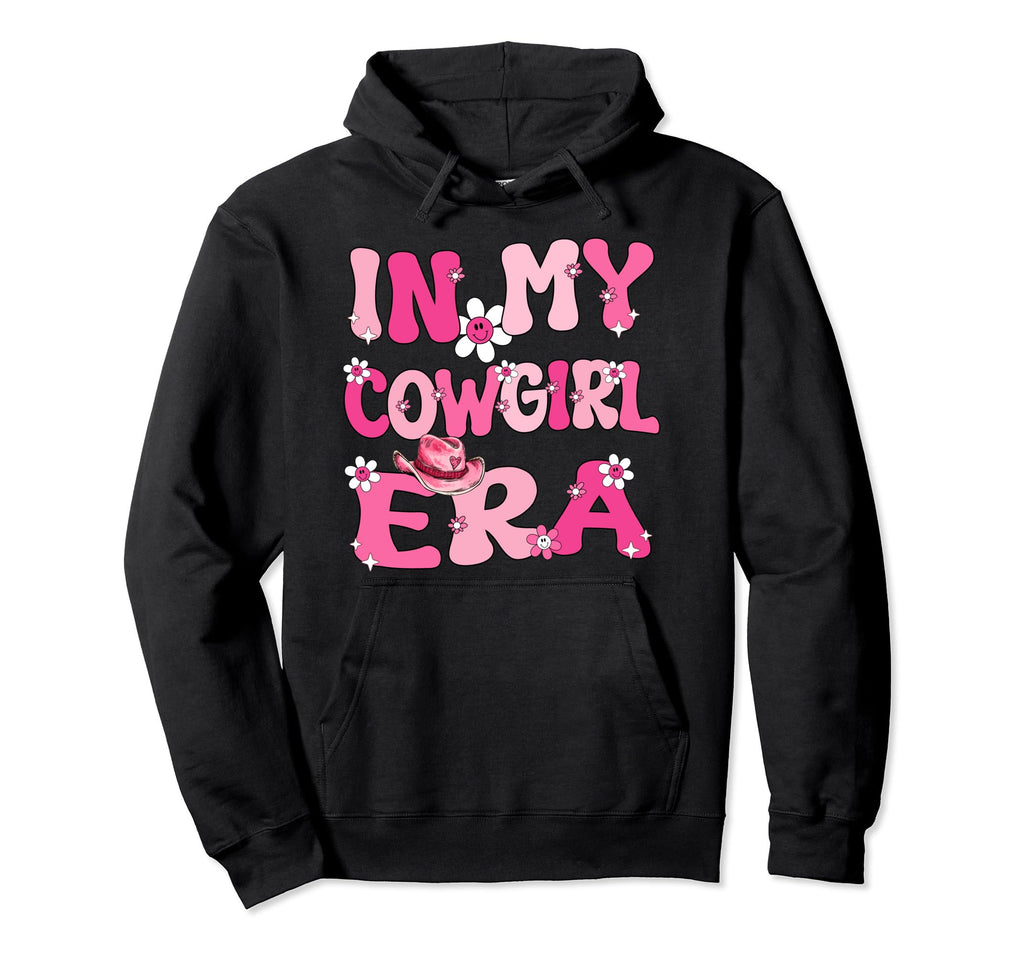 My Cowgirl Era Groovy Western Hoodie - Casual Everyday Wear for Adults - T-Shirt, Sweatshirt, Hoodie