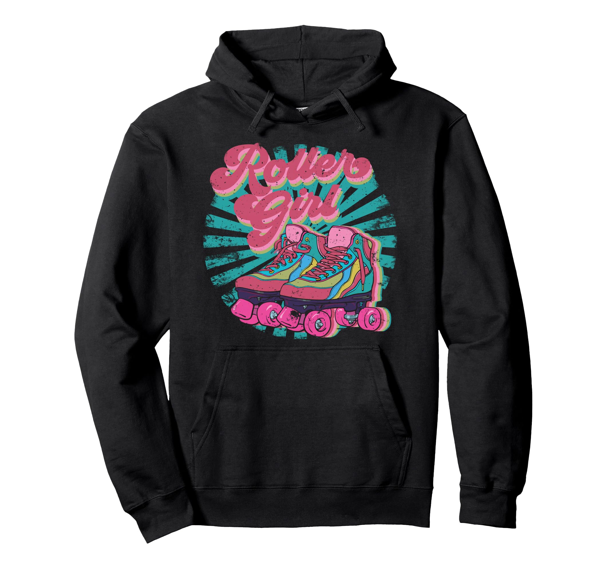 Roller Skate Skating 70S Gift Hoodie - Custom Art Print Men Women - T-Shirt, Sweatshirt, Hoodie