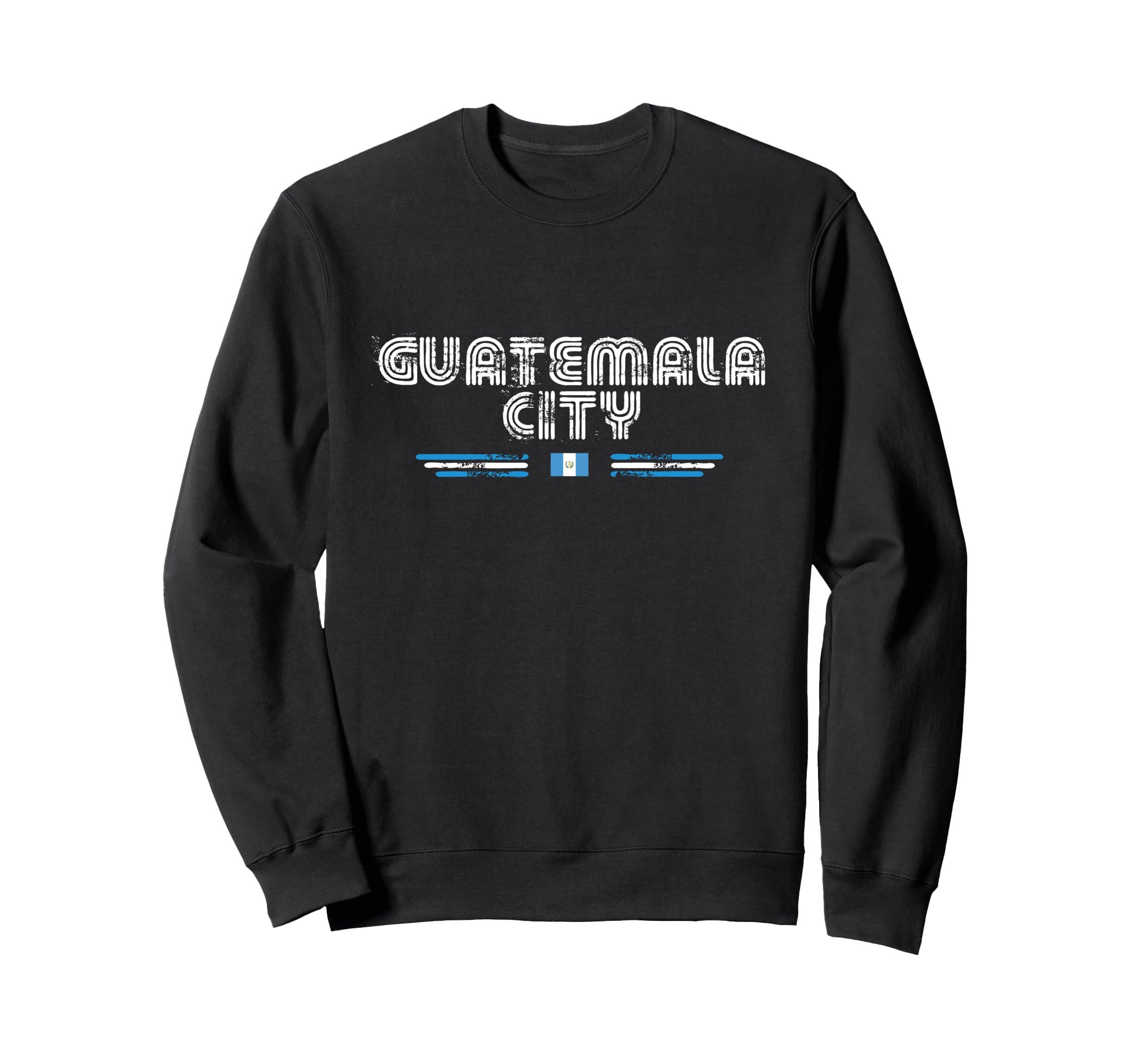 Guatemala City 70S 80S Type Sweatshirt - Aesthetic Graphic for Adults - T-Shirt, Sweatshirt, Hoodie