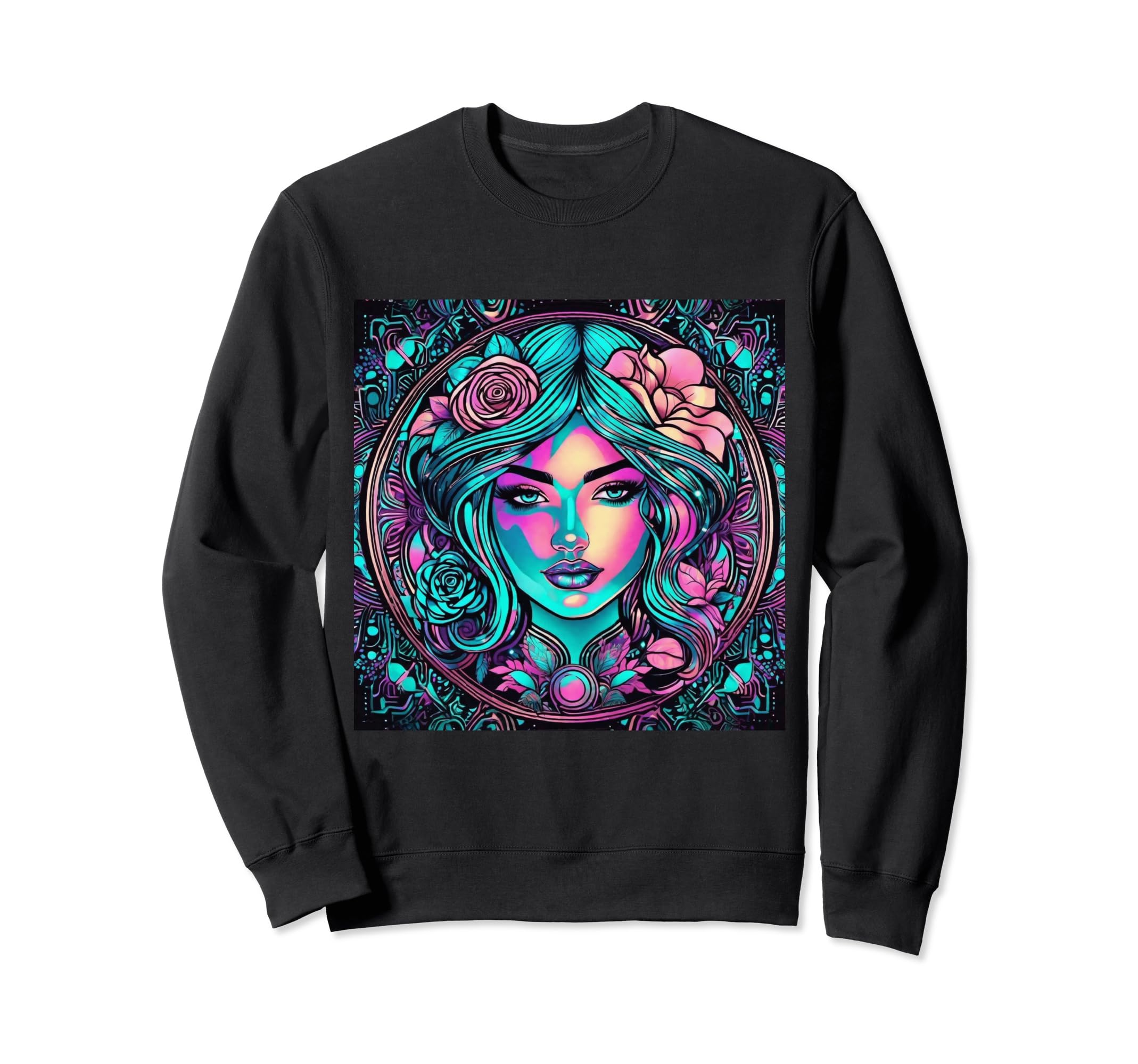 Synthwave Vaporwave 80S Decor Sweatshirt - Fun Novelty Design Unisex - T-Shirt, Sweatshirt, Hoodie