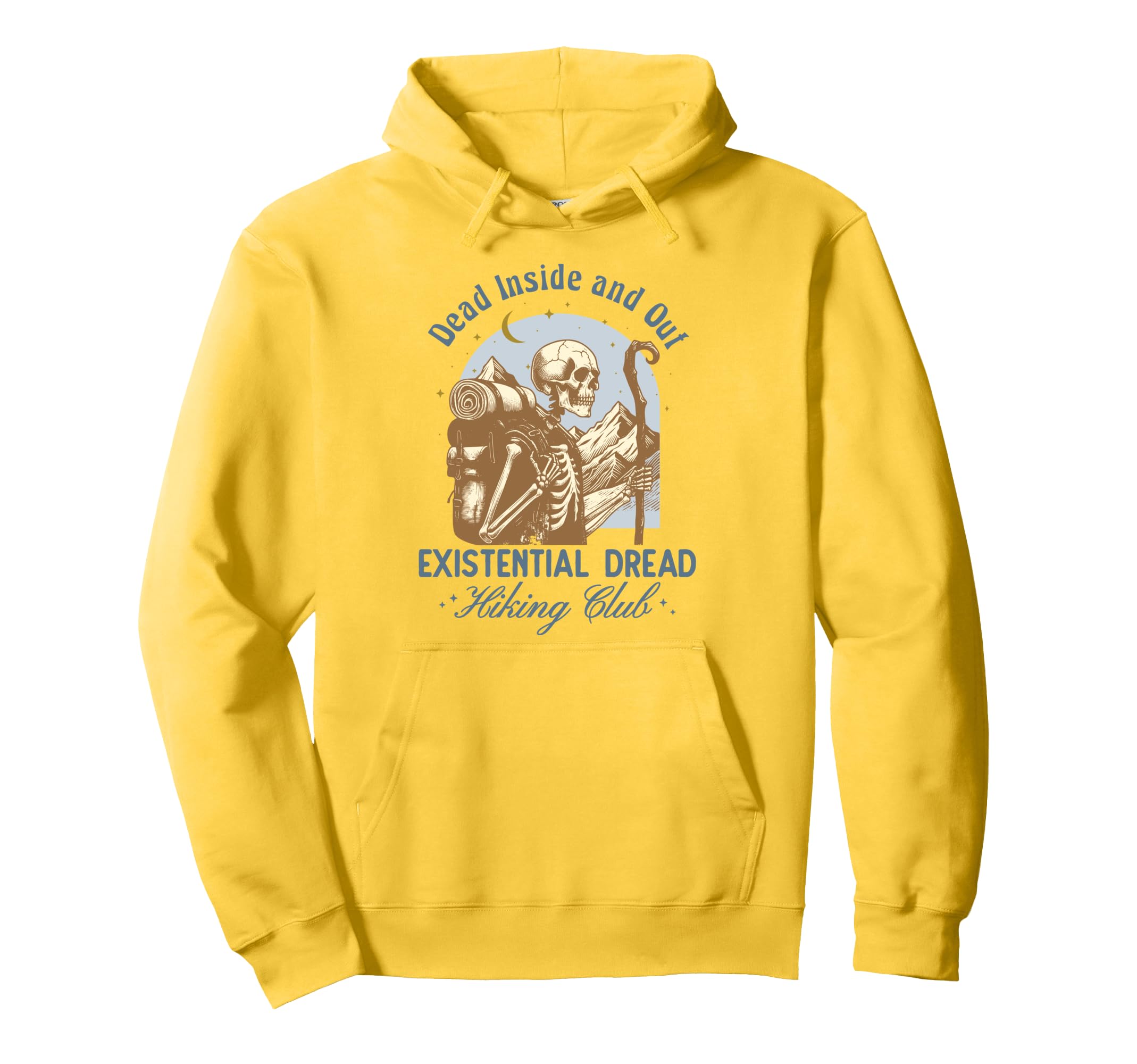 Funny Introvert Hiking Club Hoodie - Fun Novelty Design for Adults - T-Shirt, Sweatshirt, Hoodie
