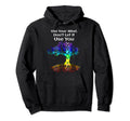 Chakra Tree Life Use Your Mind Dont Hoodie - Aesthetic Graphic for Adults - T-Shirt, Sweatshirt, Hoodie