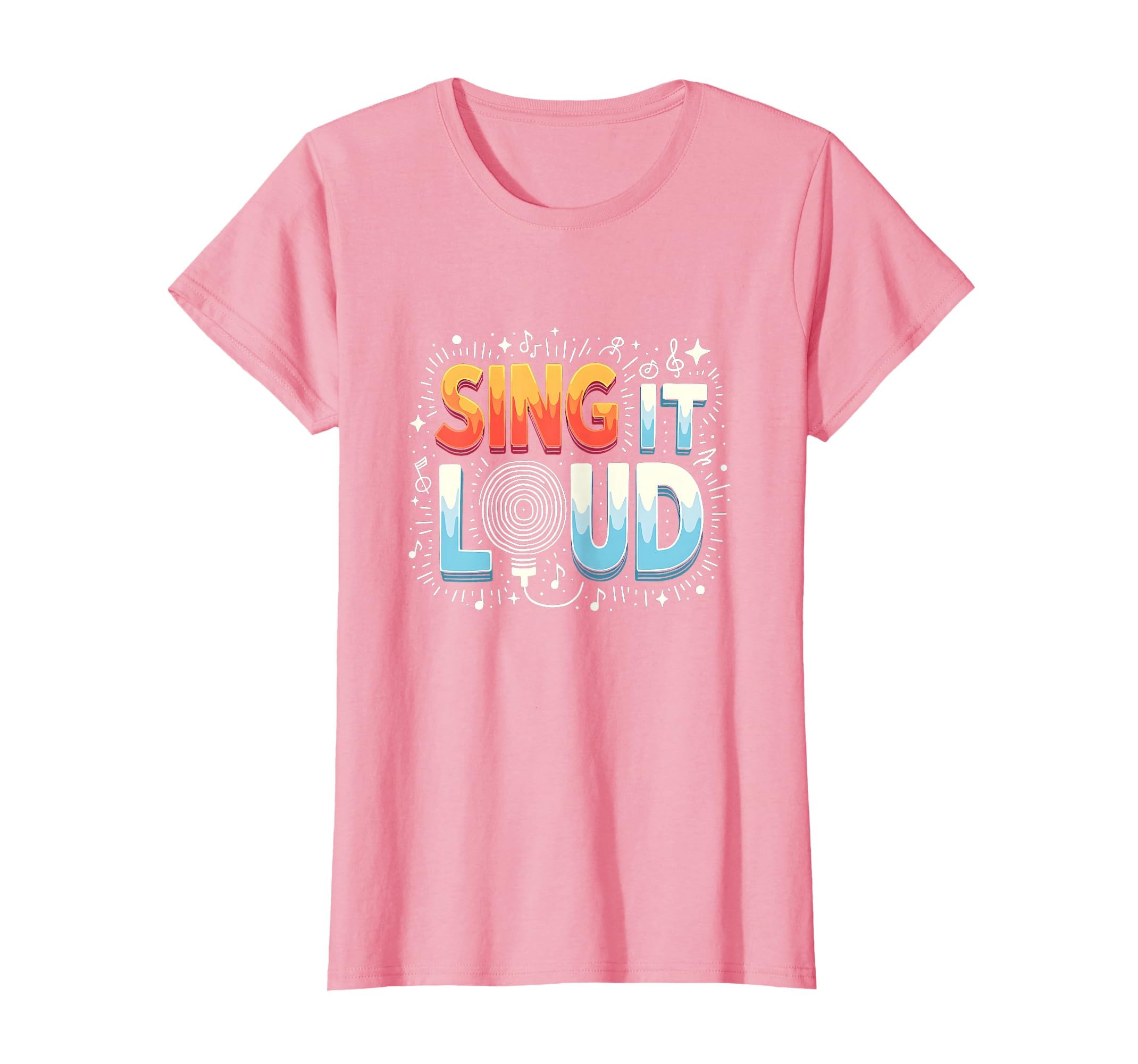 Sing It Loud Vibrant Music Lovers T-Shirt - Unique Graphic Unisex - T-Shirt, Sweatshirt, Hoodie