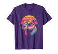 Capybara Sunglasses 80S Synthwave T-Shirt - Fun Novelty Design for Adults - T-Shirt, Sweatshirt, Hoodie