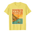 Amalfi Coast Sunset Italy Postcard T-Shirt - Unique Graphic Unisex - T-Shirt, Sweatshirt, Hoodie