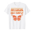 Antisocial Butterfly Funny Irony T-Shirt - Custom Art Print for Adults - T-Shirt, Sweatshirt, Hoodie