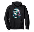 90S Airbrushed Elephants Night Hoodie - Streetwear Style Men Women - T-Shirt, Sweatshirt, Hoodie