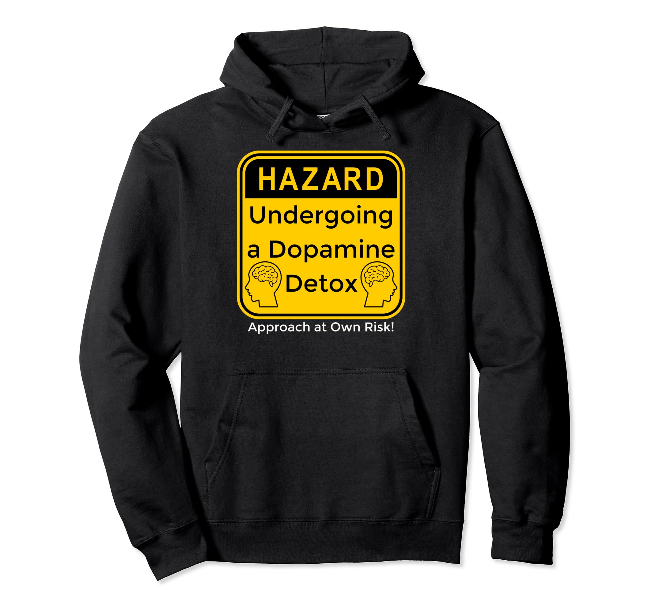 Funny Dopamine Detox Reset Mental Health Hoodie - Minimalist Print Unisex - T-Shirt, Sweatshirt, Hoodie