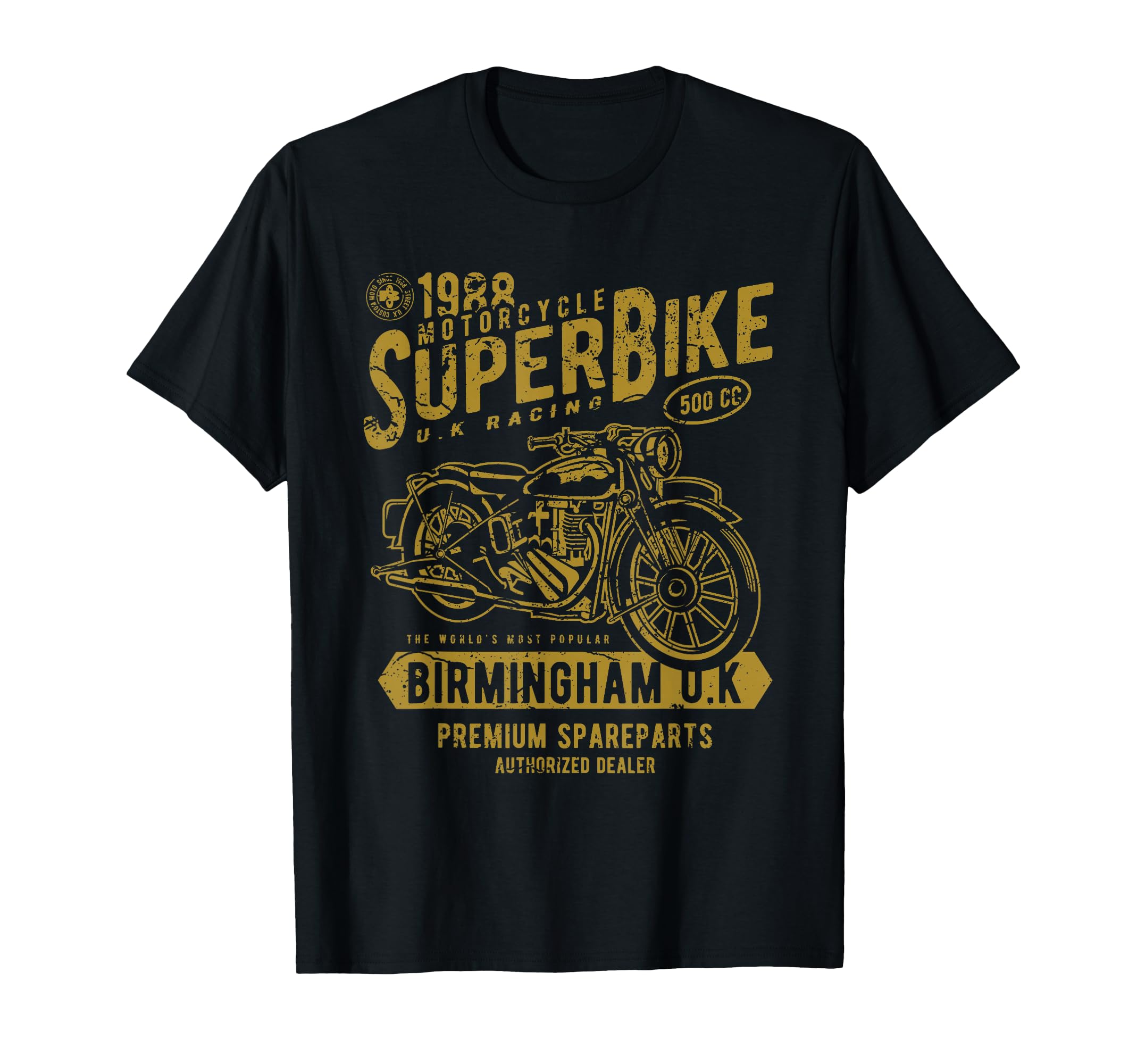 Uk Superbike Motorcycle Race T-Shirt - Custom Art Print Men Women - T-Shirt, Sweatshirt, Hoodie