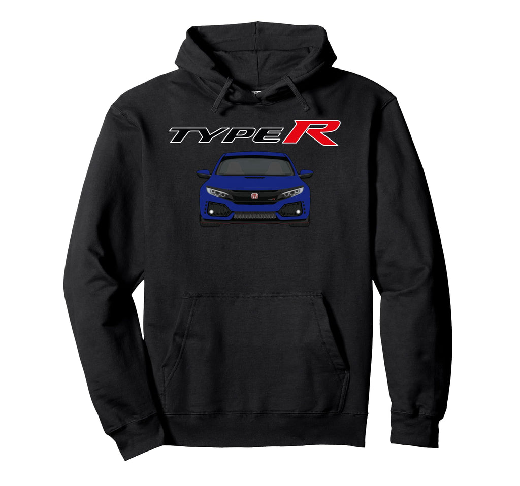 Fk8 Type R Aegean Blue Hoodie - Aesthetic Graphic Men Women - T-Shirt, Sweatshirt, Hoodie
