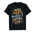 Ride Funny Motorcycle T-Shirt - Fun Novelty Design Men Women - T-Shirt, Sweatshirt, Hoodie