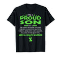 Im Proud Son Mental Health Warrior T-Shirt - Casual Everyday Wear Men Women - T-Shirt, Sweatshirt, Hoodie