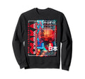 Osaka City 80S Synthwave Lampion Sweatshirt - Unique Graphic for Adults - T-Shirt, Sweatshirt, Hoodie