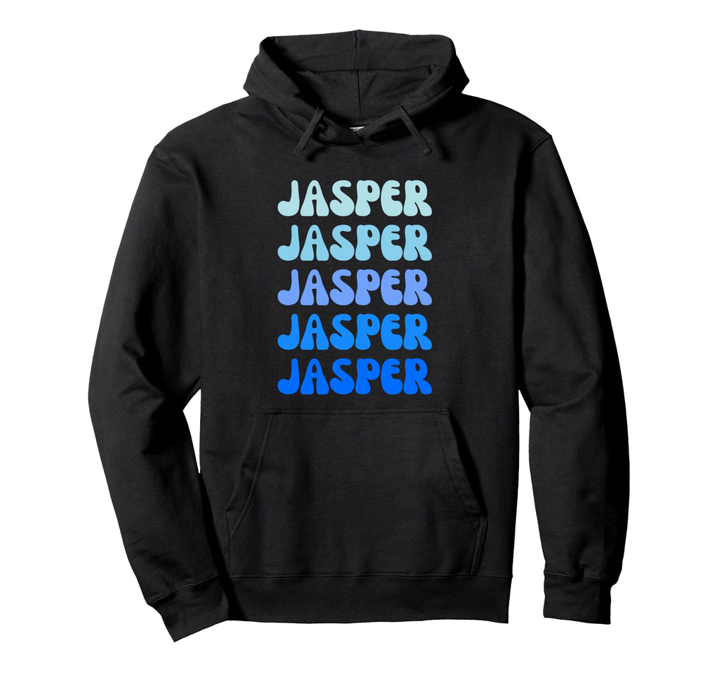 Jasper Name Stack Hoodie - Aesthetic Graphic Unisex - T-Shirt, Sweatshirt, Hoodie