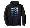 Jasper Name Stack Hoodie - Aesthetic Graphic Unisex - T-Shirt, Sweatshirt, Hoodie