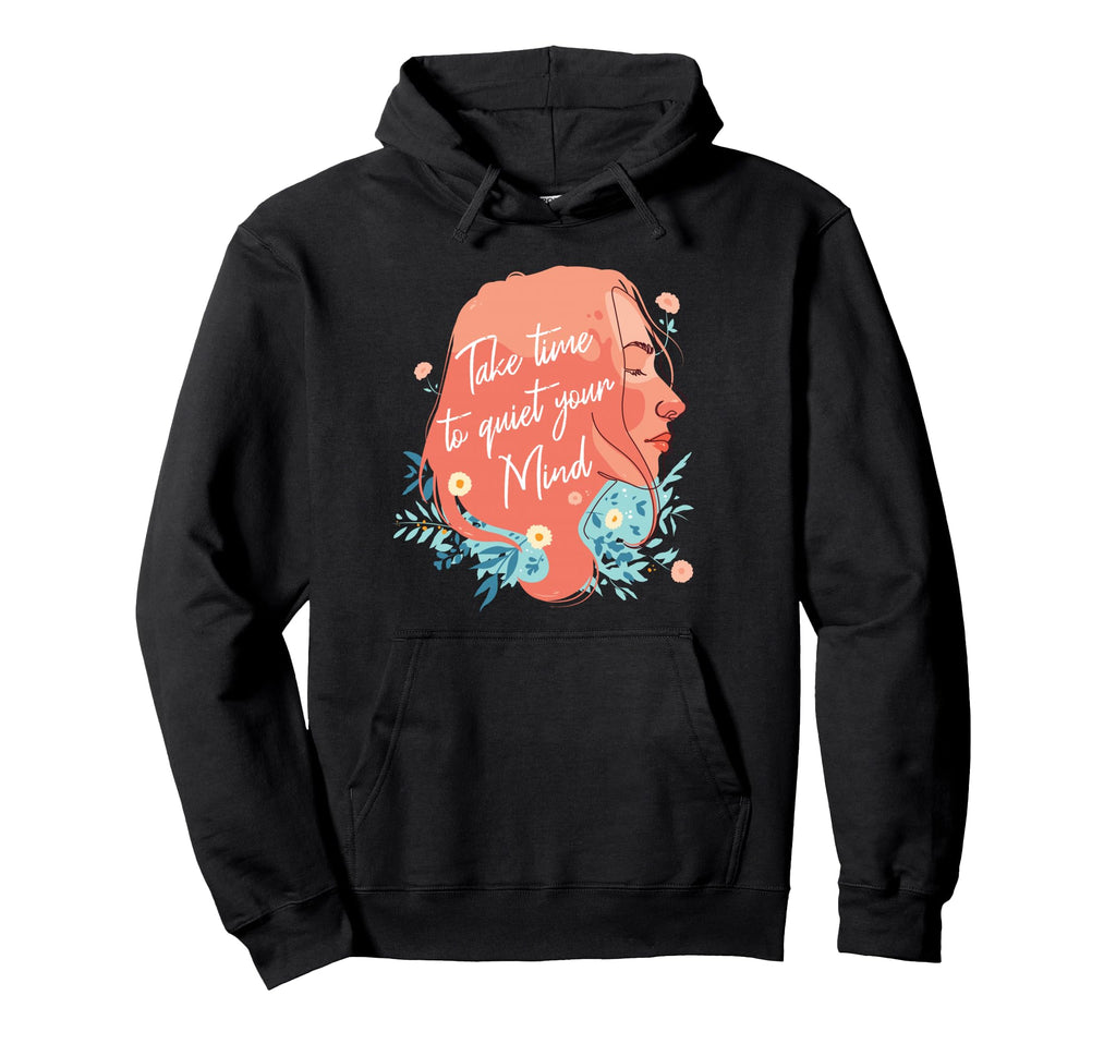 Mindfulness Meditation Slow Life Hoodie - Custom Art Print Men Women - T-Shirt, Sweatshirt, Hoodie