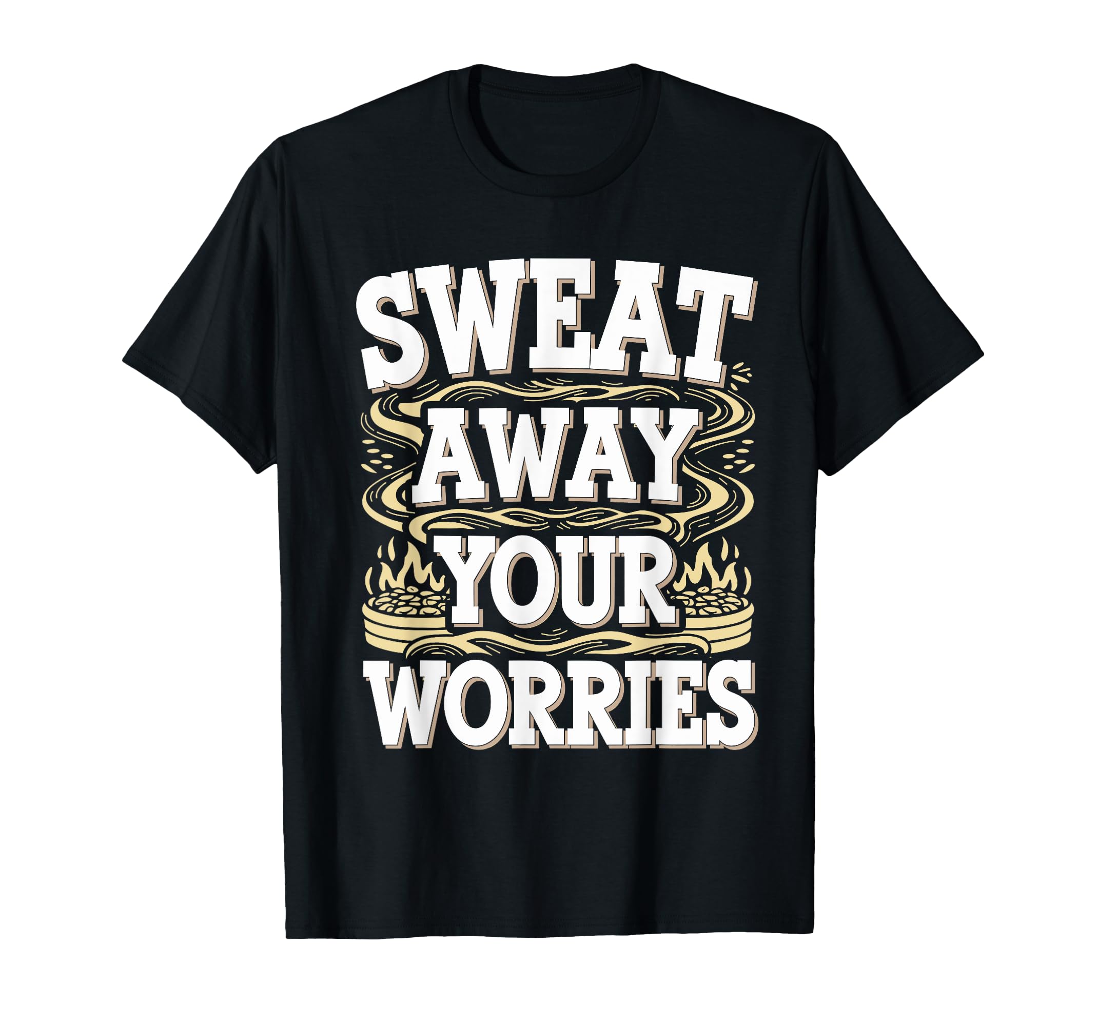 Infrared Sauna Sweat Therapy Spa Day T-Shirt - Custom Art Print for Adults - T-Shirt, Sweatshirt, Hoodie
