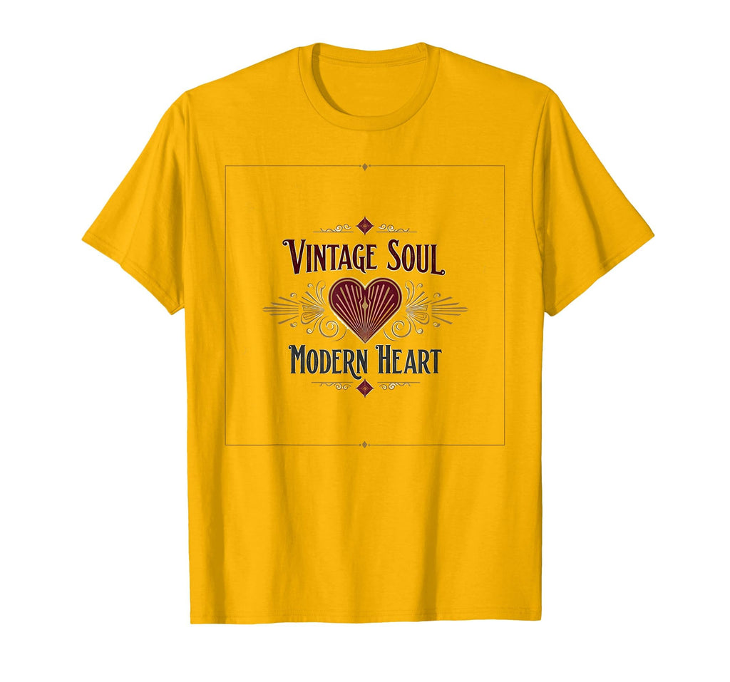 Soul Modern Heart Typography T-Shirt - Unique Graphic for Adults - T-Shirt, Sweatshirt, Hoodie
