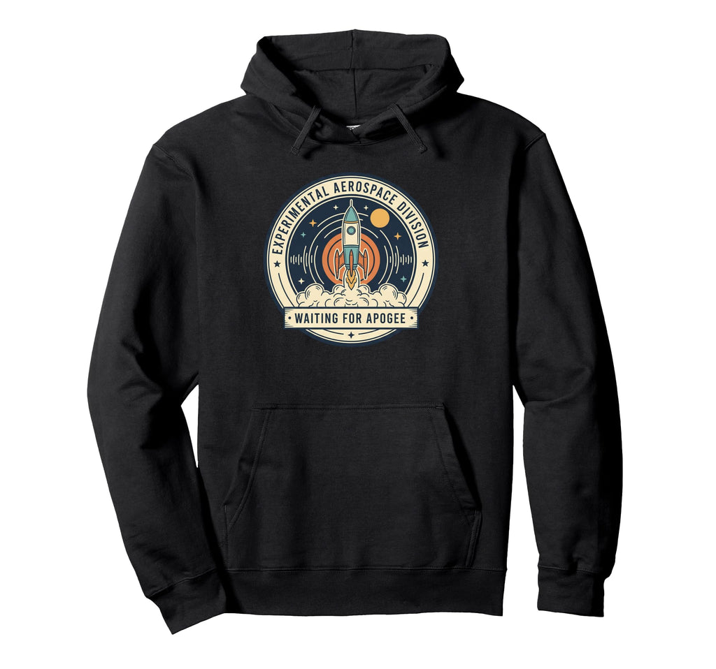 Waiting Apogee Experimental Aerospace Hoodie - Graphic Print for Adults - T-Shirt, Sweatshirt, Hoodie