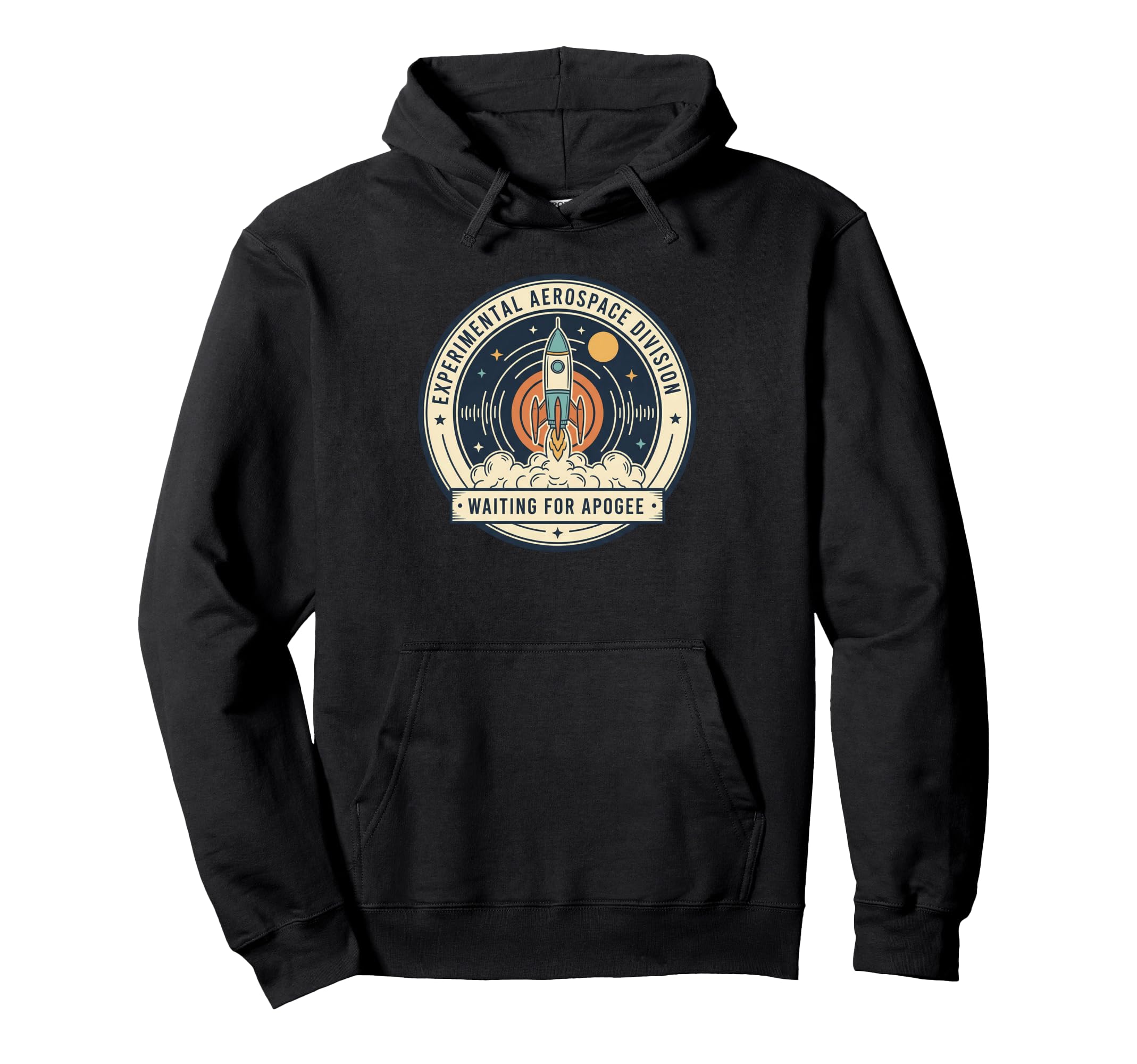 Waiting Apogee Experimental Aerospace Hoodie - Graphic Print for Adults - T-Shirt, Sweatshirt, Hoodie