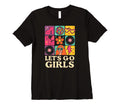 90S Disco Ball Aesthetic Lets Go T-Shirt - Graphic Print for Adults - T-Shirt, Sweatshirt, Hoodie