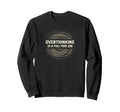 Funny Overthinking Sweatshirt - Trendy Graphic Unisex - T-Shirt, Sweatshirt, Hoodie