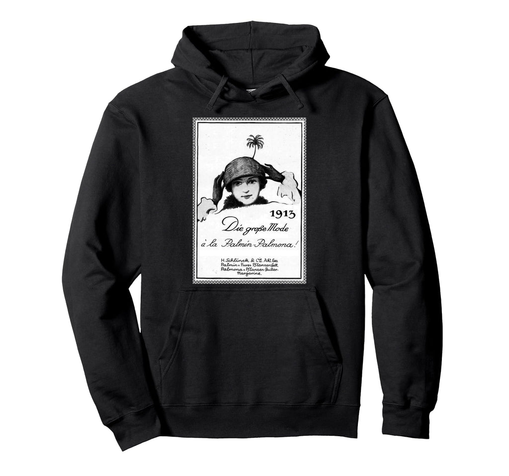 Funny Ad 1913 Palm Mode Hoodie - Custom Art Print for Adults - T-Shirt, Sweatshirt, Hoodie