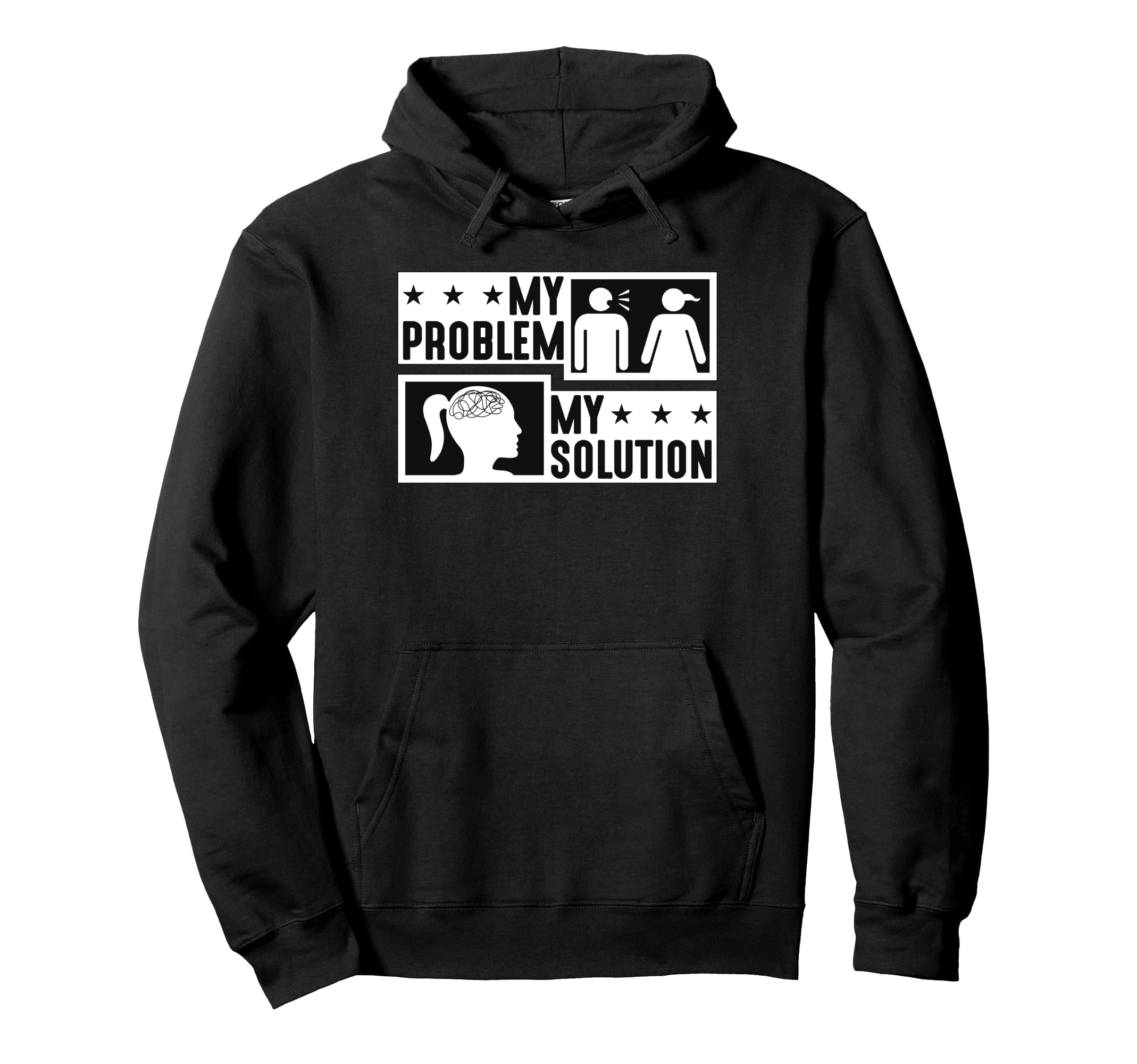 My Problem My Pictogram Mom Mental Hoodie - Graphic Print for Adults - T-Shirt, Sweatshirt, Hoodie