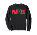 Parker Sc Distressed Red Varsity Sweatshirt - Fun Novelty Design for Adults - T-Shirt, Sweatshirt, Hoodie
