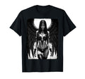 Sexy Fallen Angel Demon Devil Pinup B W T-Shirt - Trendy Graphic Unisex - T-Shirt, Sweatshirt, Hoodie