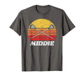 Middie X Crossed Lacrosse Sticks 80S T-Shirt - Novelty Apparel Unisex - T-Shirt, Sweatshirt, Hoodie