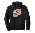 Professional Overthinker Groovy 70S Hoodie - Unique Graphic for Adults - T-Shirt, Sweatshirt, Hoodie
